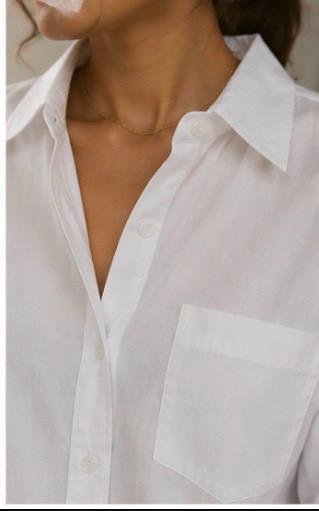 Classic White Oversized Shirt - Image 5