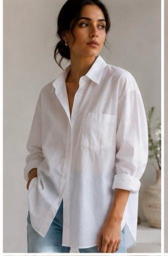 Classic White Oversized Shirt