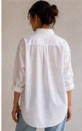 Classic White Oversized Shirt - Image 3